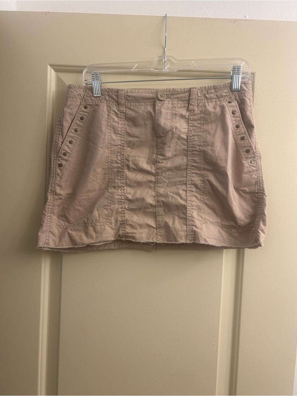 Studded cargo Mini Skirt